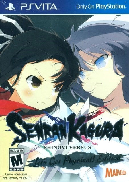 Senran Kagura: Shinovi Versus Lets Get Physical Edition (Playstation Vita) (ONLINE ORDER ONLY)