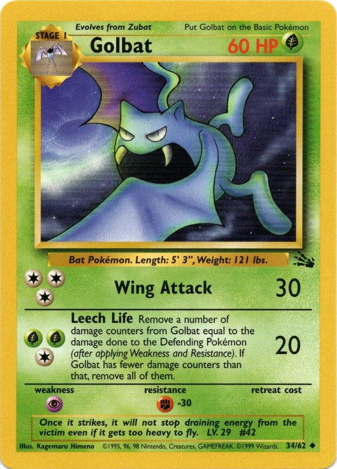 Golbat (34/62) [Fossil Unlimited] (Online Only)