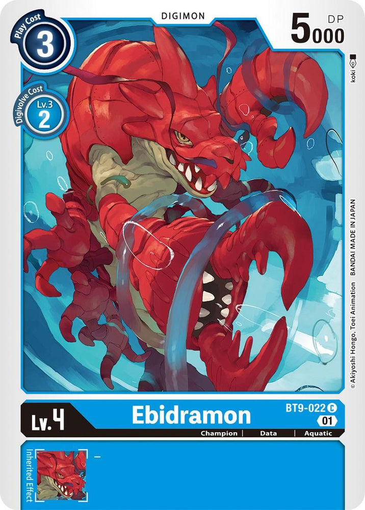 Ebidramon [BT9-022] [X Record] (ONLINE ORDER ONLY)