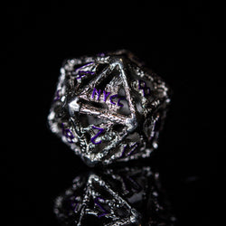 NYCC Exclusive Sterling Silver Dice Set - Purple (ONLINE ORDER ONLY)