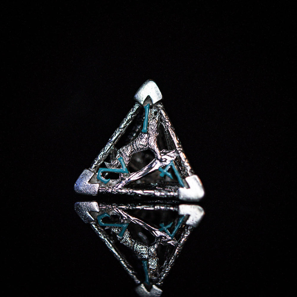 NYCC Exclusive Sterling Silver Dice Set - Blue (ONLINE ORDER ONLY)