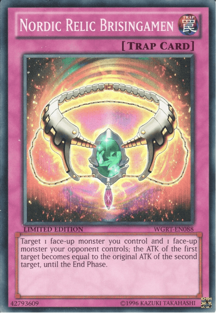 Nordic Relic Brisingamen [WGRT-EN088] Super Rare (ONLINE ORDER ONLY)