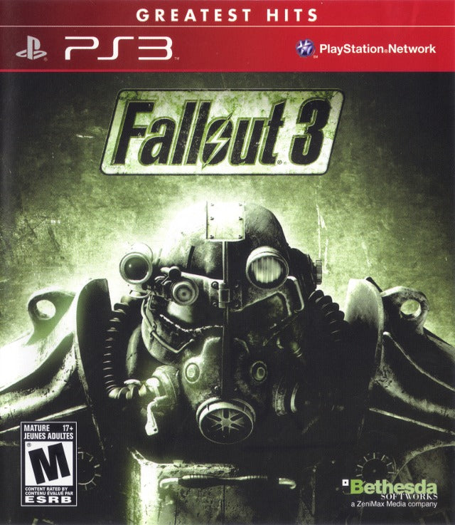 Fallout 3 (Greatest Hits) (Playstation 3) (Online Only)