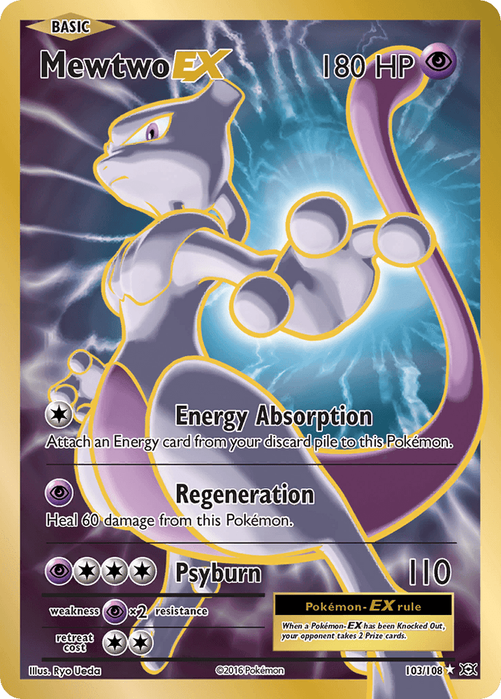 Mewtwo EX (103/108) [XY: Evolutions] (Online Only)