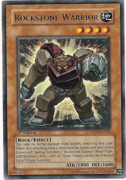 Rockstone Warrior [DP09-EN006] Rare (ONLINE ORDER ONLY)