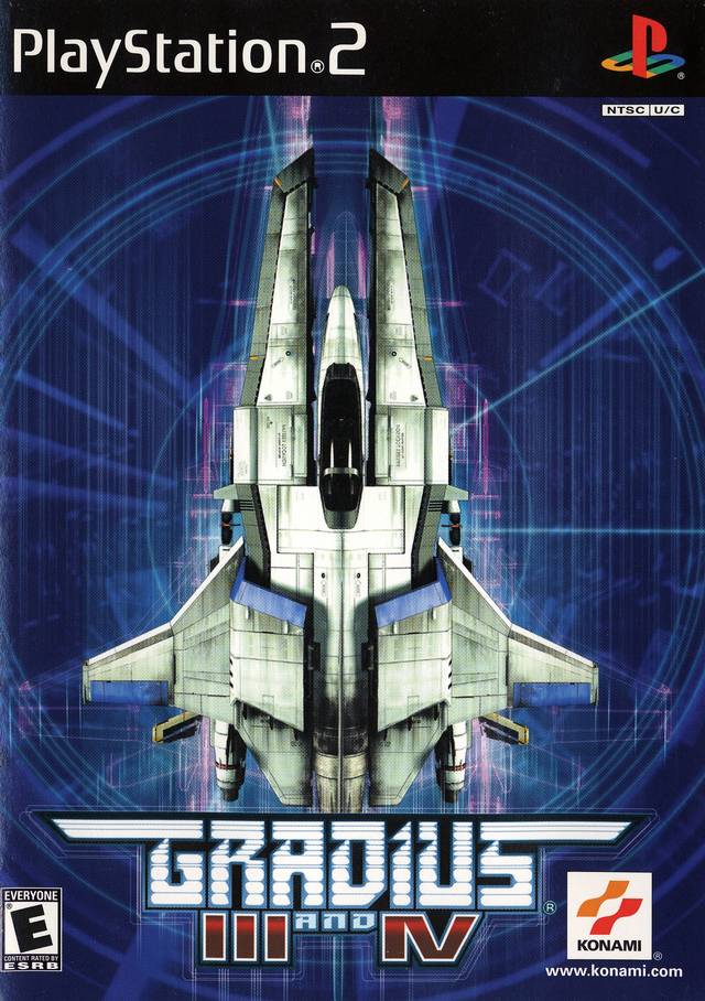 Gradius III and IV (Playstation 2) (Online Only)