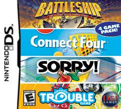 Battleship / Connect Four / Sorry / Trouble - Nintendo DS (ONLINE ORDER ONLY)