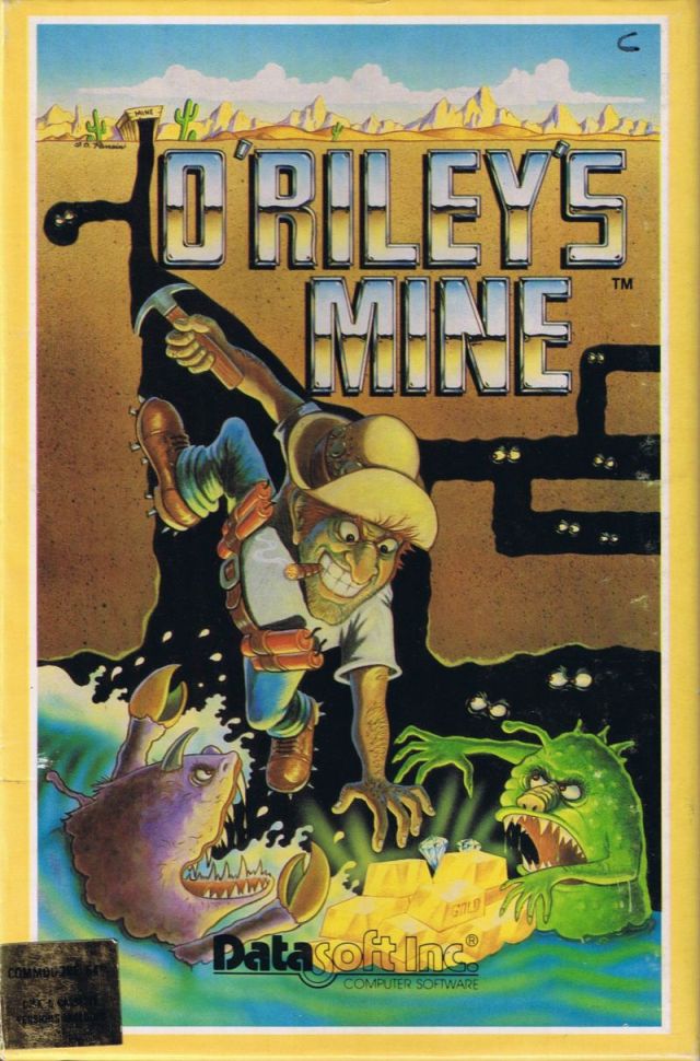 O'Riley's Mine (Commodore 64) (ONLINE ORDER ONLY)