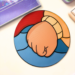 Mr Read's Fist | Circle Mouse Pad (ONLINE ORDER ONLY)