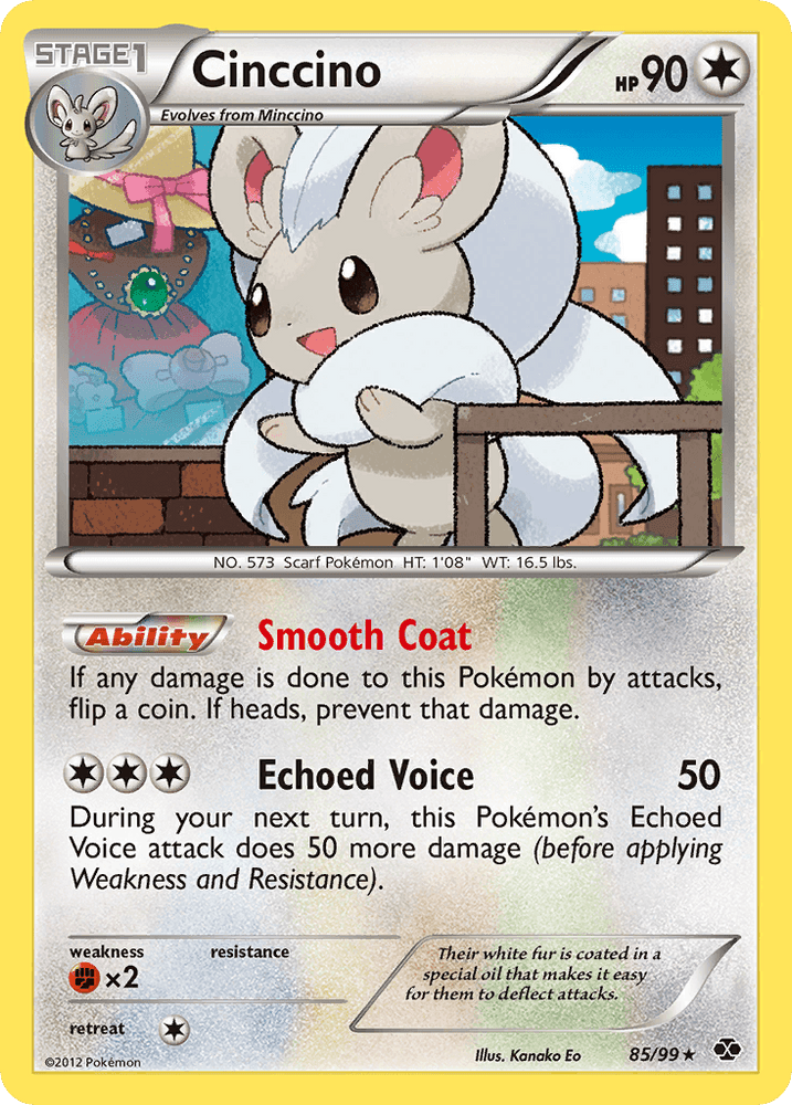 Cinccino (85/99) [Black & White: Next Destinies] (Online Only)