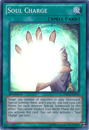 Soul Charge [DRLG-EN014] Super Rare (ONLINE ORDER ONLY)