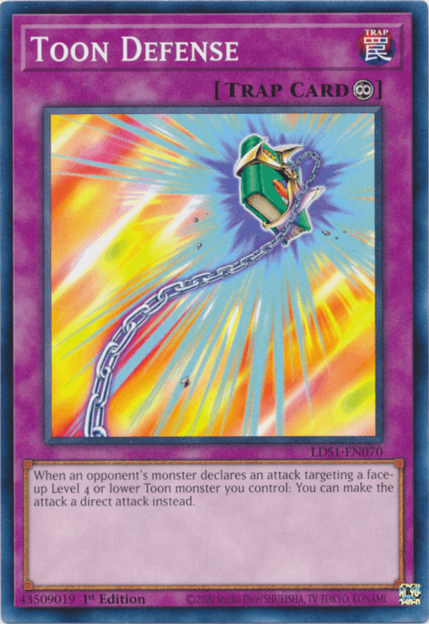 Toon Defense [LDS1-EN070] Common (ONLINE ORDER ONLY)