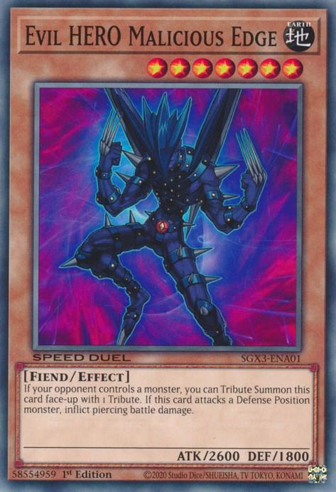 Evil HERO Malicious Edge [SGX3-ENA01] Common (ONLINE ORDER ONLY)
