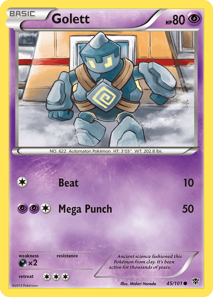 Golett (45/101) [Black & White: Plasma Blast] (Online Only)