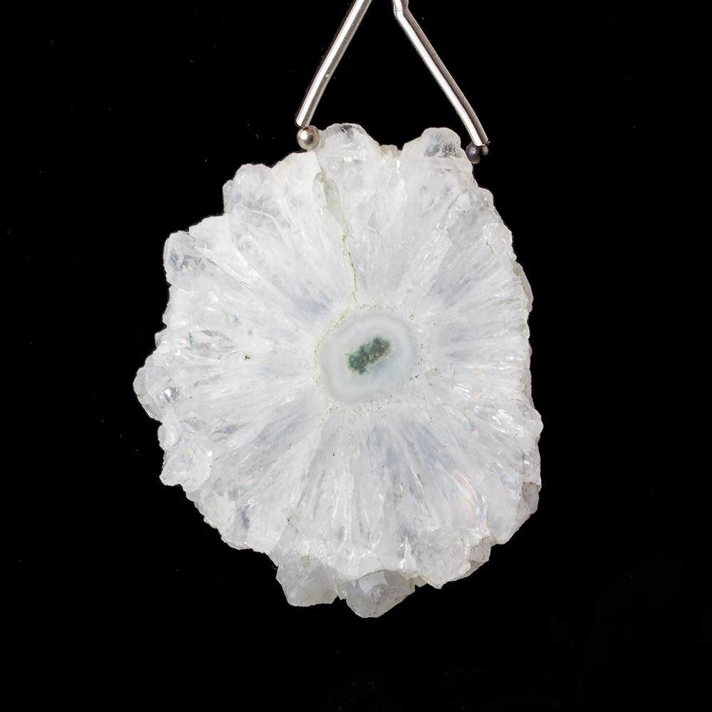 39x45mm Solar Quartz Plain Slice Bead 1 piece (ONLINE ORDER ONLY)