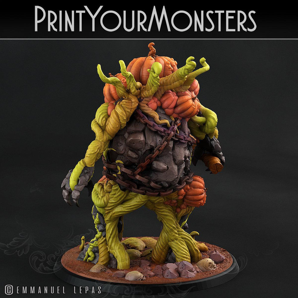 3D Printed Print Your Monsters Pumpkins Attack Pack II Set 28mm - 32mm D&D Wargaming