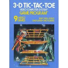 3D Tic-Tac-Toe - Atari 2600 (Online Order Only)