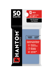 Phantom Sleeves: Red Size (45mm x 68mm) 50 ct (ONLINE ORDER ONLY)
