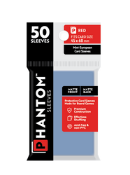 Phantom Sleeves: Red Size (45mm x 68mm) 50 ct (ONLINE ORDER ONLY)