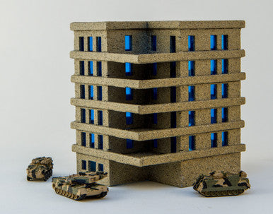 6mm Apartment Block (Matboard) - 285CSS153 (Online Order Only)