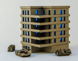 6mm Apartment Block (Matboard) - 285CSS153 (Online Order Only)