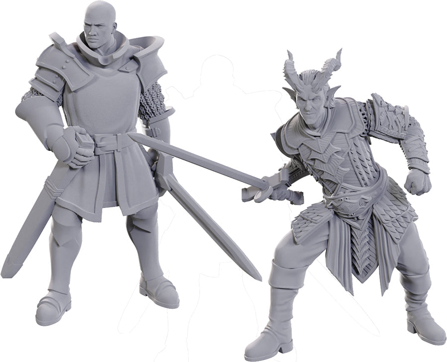 D&D: Nolzur's Marvelous Miniatures - Special Edition Baldur's Gate 3 - Ulder Ravengard & Zevlor