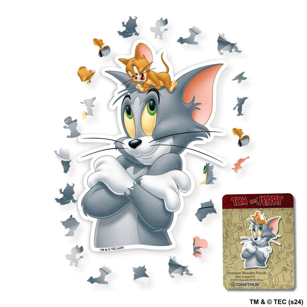 Tom & Jerry United Wooden Jigsaw Puzzle (Online Order Only)