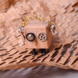 DIY Timberbot Kit – Build 2 Wooden Robots, Make Keychains & Necklaces (ONLINE ORDER ONLY)