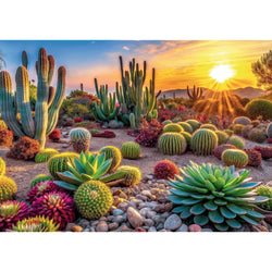 Trefl Red Desert Flowers 1000 Piece Puzzle (ONLINE ORDER ONLY)