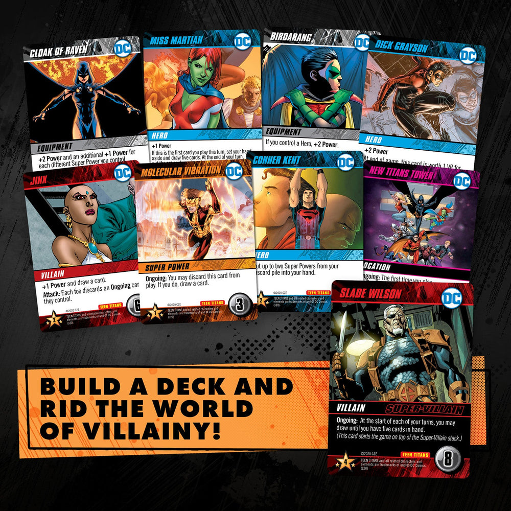 DC Deck-Building Game: Teen Titans (ONLINE ORDER ONLY)