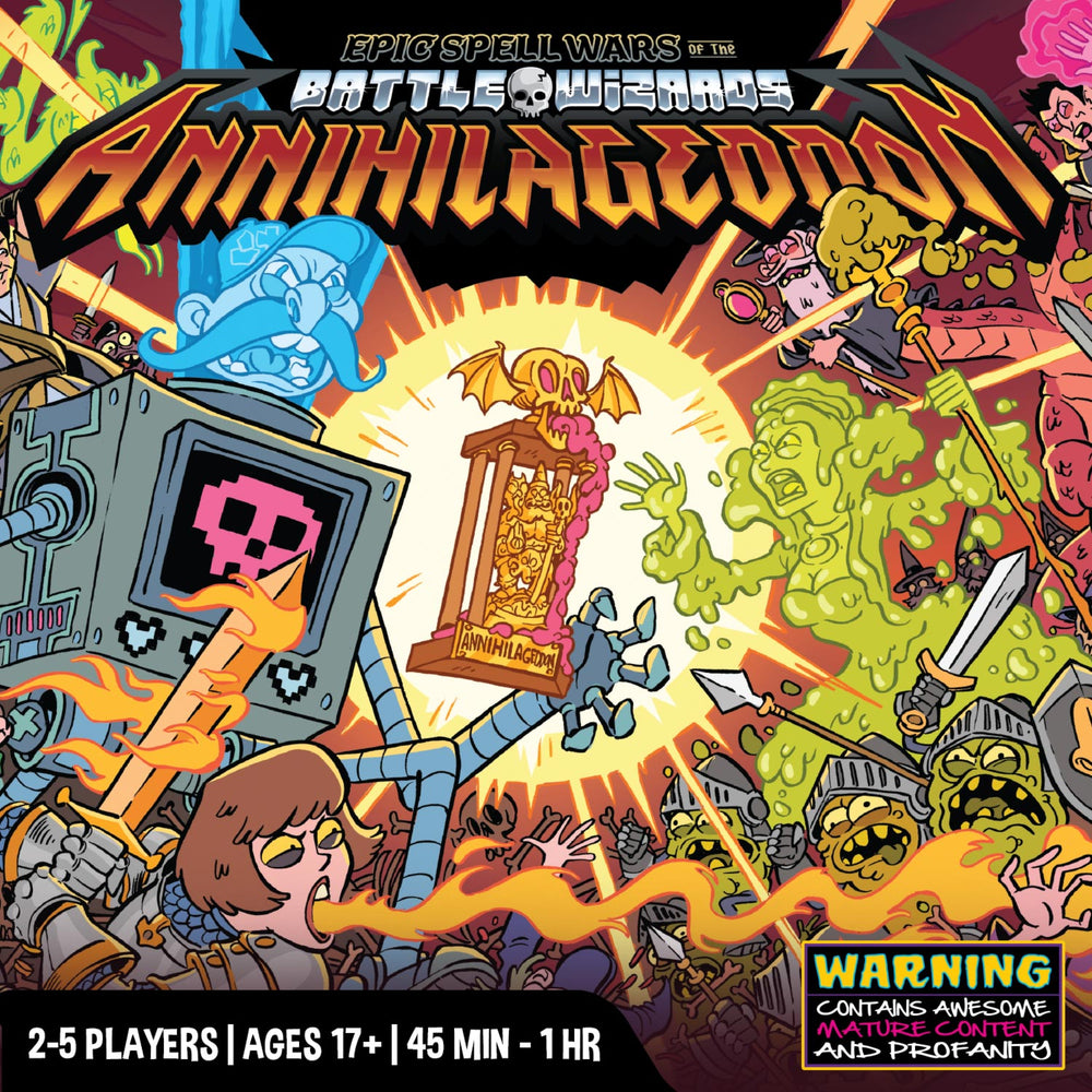Epic Spell Wars of the Battle Wizards: ANNIHILAGEDDON Deck-Building Game (ONLINE ORDER ONLY)