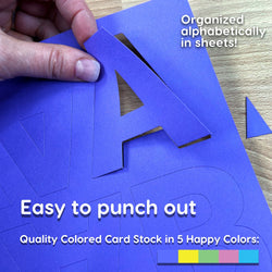Bulletin Board Letters Combo – 2 Sizes (ONLINE ORDER ONLY)