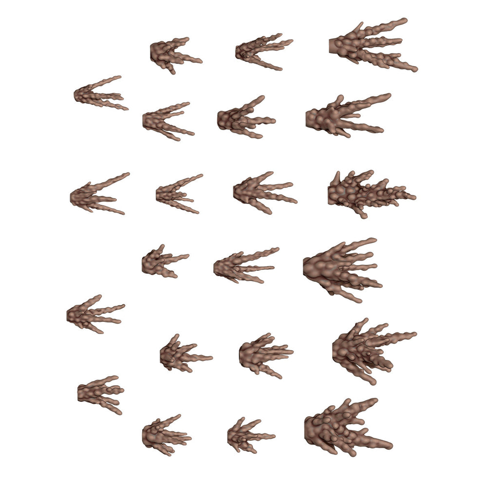 AK Interactive Basing Bits: Bullet Impact FX (43 Pieces) (ONLINE ORDER ONLY)