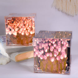 Tulip Mirror LED Night Light - Pink (ONLINE ORDER ONLY)