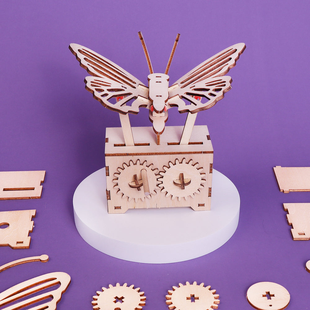 Fluttering Butterfly DIY Kit, Educational STEM Toy (ONLINE ORDER ONLY)