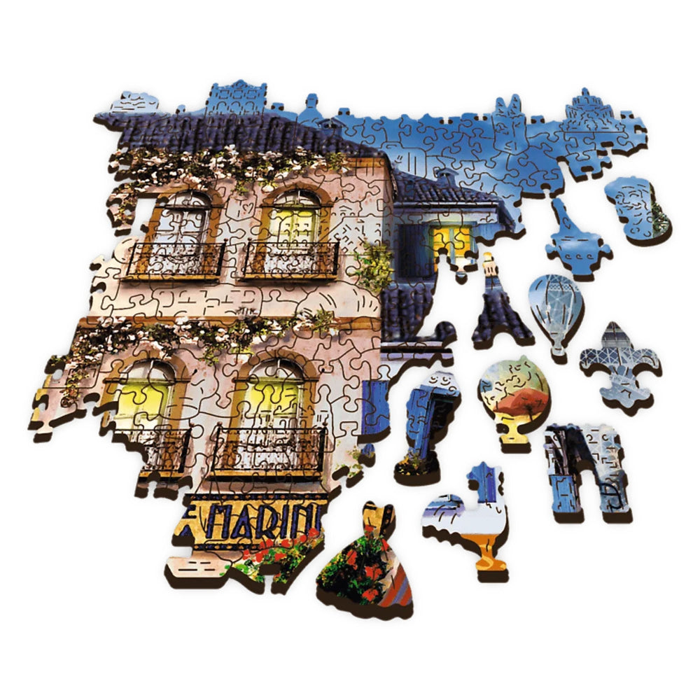 Trefl Wood French Alley 1000 Piece Wooden Puzzle (ONLINE ORDER ONLY)