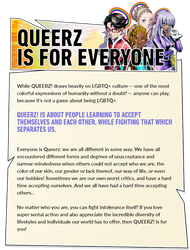 Queerz! Character Creator Guide (ONLINE ORDER ONLY)