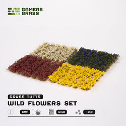 Gamers Grass Tufts: Wild Flowers Set- Wild (ONLINE ORDER ONLY)