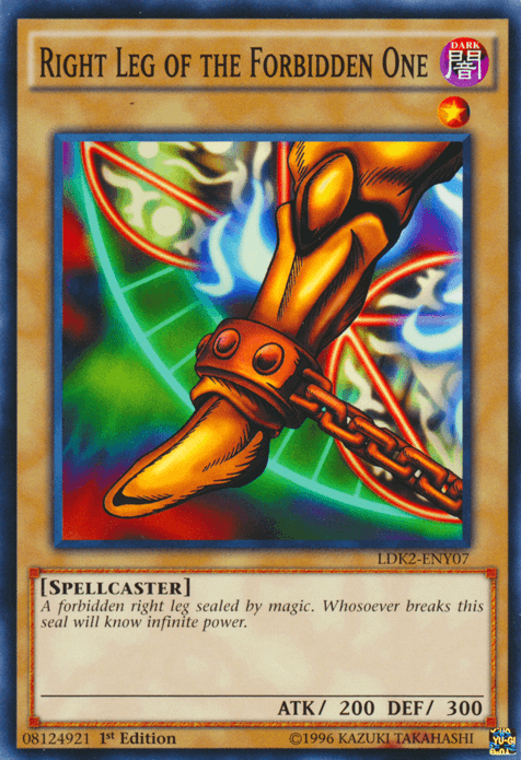 Right Leg of the Forbidden One [LDK2-ENY07] Common (ONLINE ORDER ONLY)