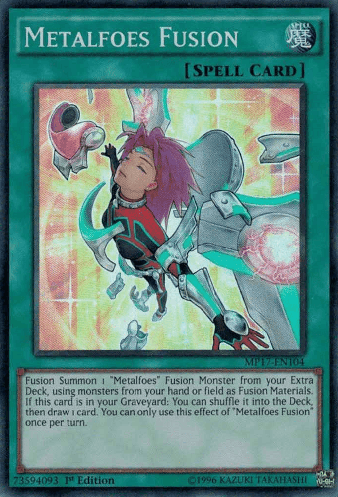 Metalfoes Fusion [MP17-EN104] Super Rare (ONLINE ORDER ONLY)