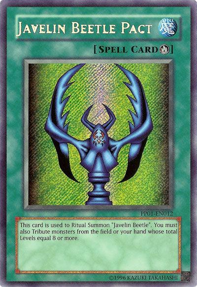 Javelin Beetle Pact [PP01-EN012] Secret Rare (ONLINE ORDER ONLY)