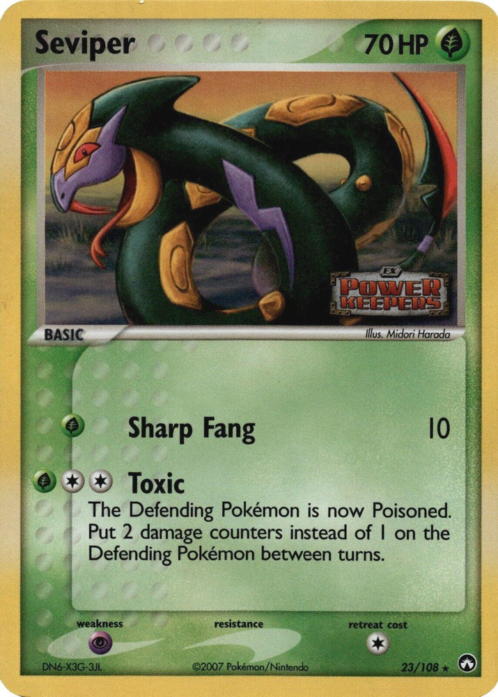 Seviper (23/108) (Stamped) [EX: Power Keepers] (Online Only)