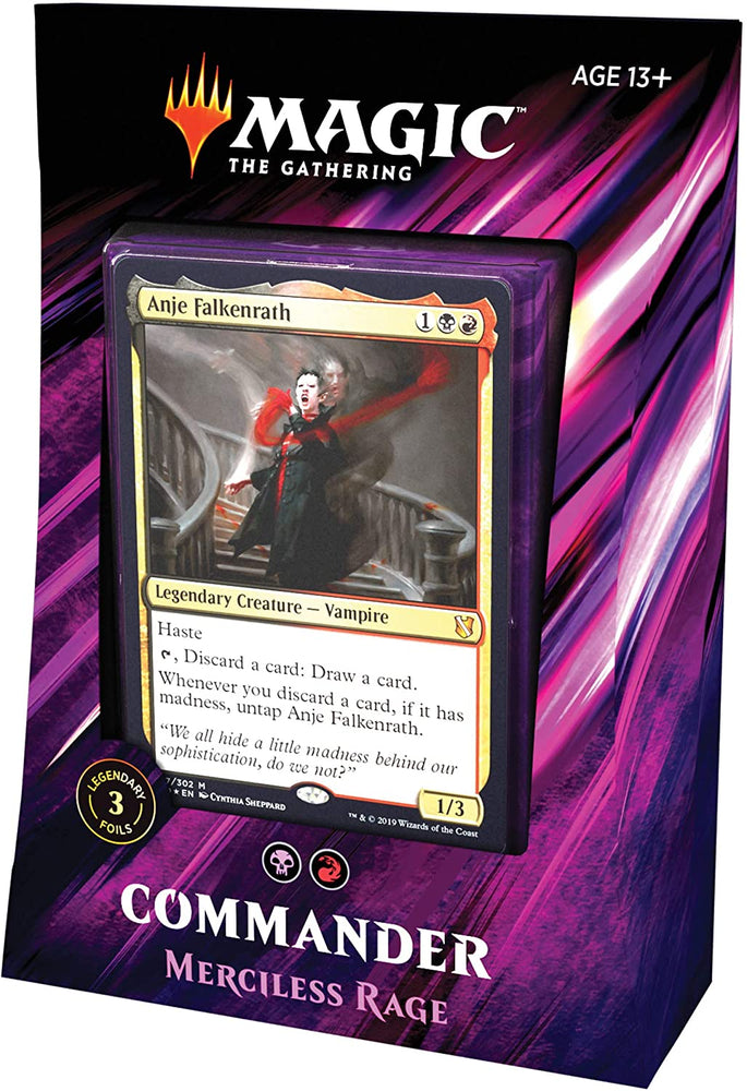 Commander 2019 - Commander Deck (Merciless Rage) (Online Order Only)