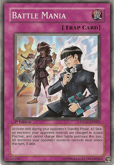 Battle Mania [CSOC-EN063] Super Rare (ONLINE ORDER ONLY)
