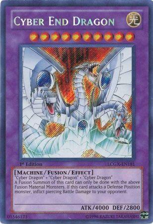 Cyber End Dragon [LCGX-EN181] Secret Rare (ONLINE ORDER ONLY)