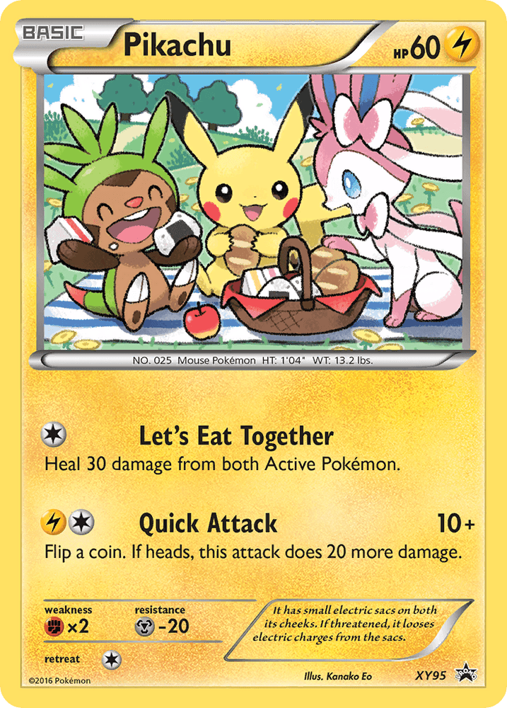 Pikachu (XY95) [XY: Black Star Promos] (Online Only)