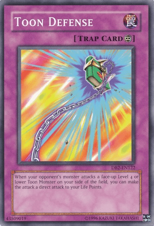 Toon Defense [DB2-EN122] Common (ONLINE ORDER ONLY)