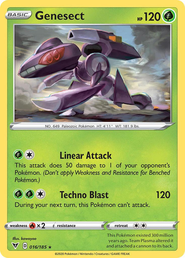 Genesect (016/185) [Sword & Shield: Vivid Voltage] (Online Only)