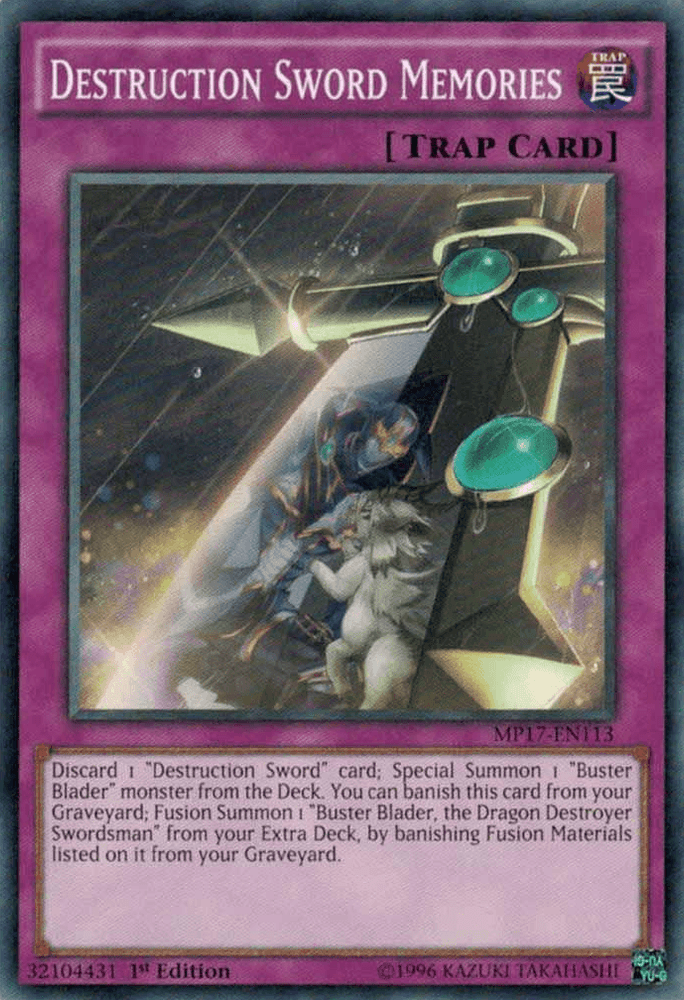 Destruction Sword Memories [MP17-EN113] Common (ONLINE ORDER ONLY)