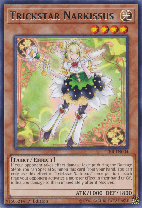 Trickstar Narkissus [CIBR-EN004] Rare (ONLINE ORDER ONLY)